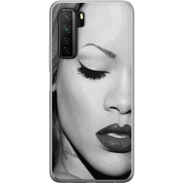 Huawei P40 lite 5G Genomskinligt Skal Rihanna – Aesthetic Ed