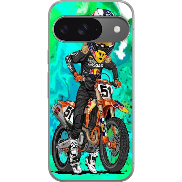 Google Pixel 9 Pro Gjennomsiktig deksel Justin Barcia