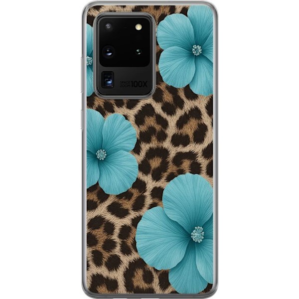 Samsung Galaxy S20 Ultra Läpinäkyvä kuori Blossom Beast