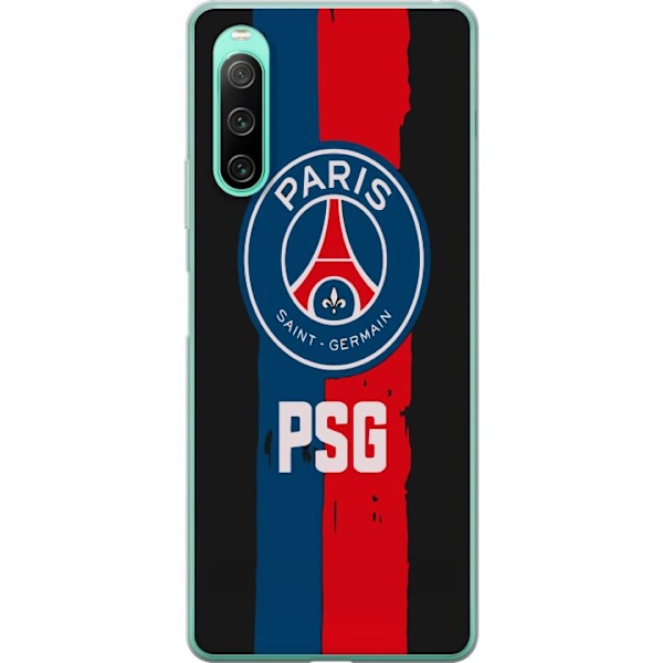 Sony Xperia 10 IV Läpinäkyvä kuori Paris Saint-Germain F.C.