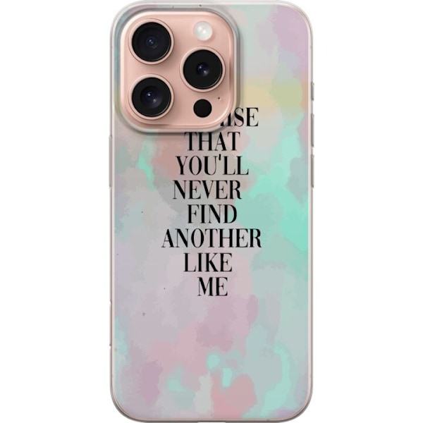 Apple iPhone 16 Pro Gennemsigtig cover Taylor Swift