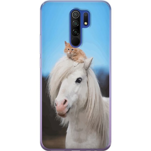 Xiaomi Redmi 9 Läpinäkyvä kuori Sudet