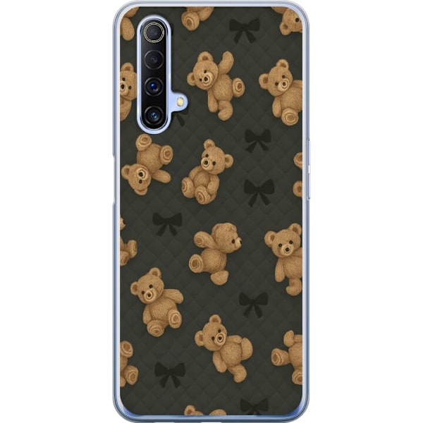 Realme X50 5G Läpinäkyvä kuori Teddy Halauksia