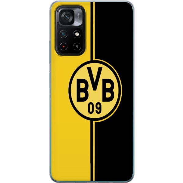 Xiaomi Poco M4 Pro 5G Genomskinligt Skal Borussia Dortmund