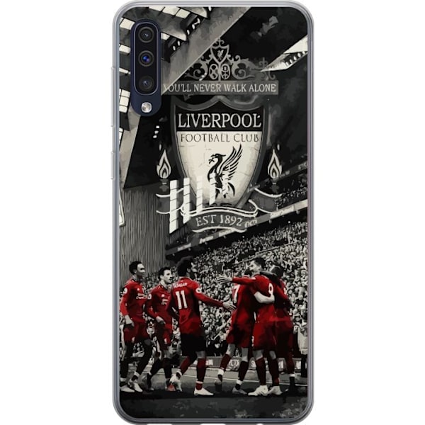 Samsung Galaxy A50 Genomskinligt Skal Liverpool