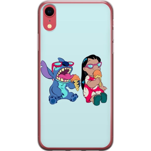 Apple iPhone XR Gennemsigtig cover Lilo & Stitch