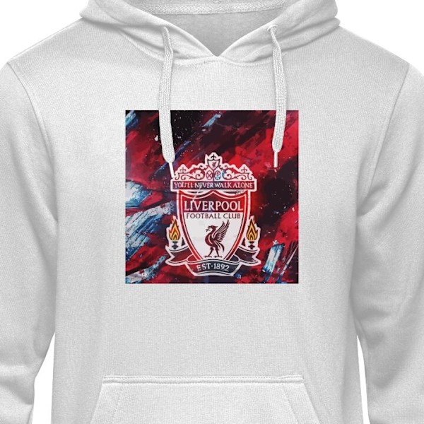 Hettegenser for Voksen | Komfortabel Hettegenser Liverpool grå L
