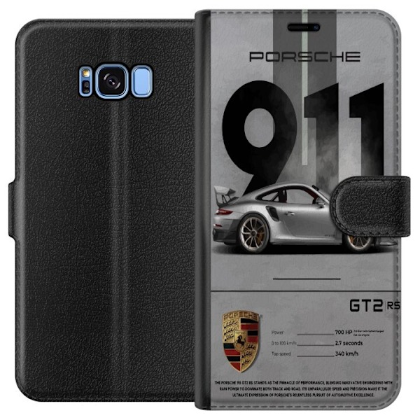 Samsung Galaxy S8 Lommeboketui Porsche 911