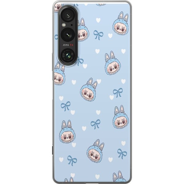 Sony Xperia 1 V Läpinäkyvä kuori Labubu Tuli Henki