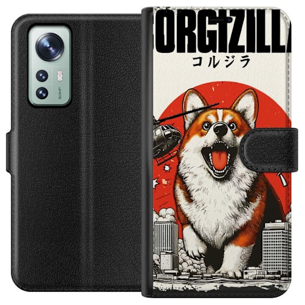 Xiaomi 12 Lompakkokotelo Corgizilla