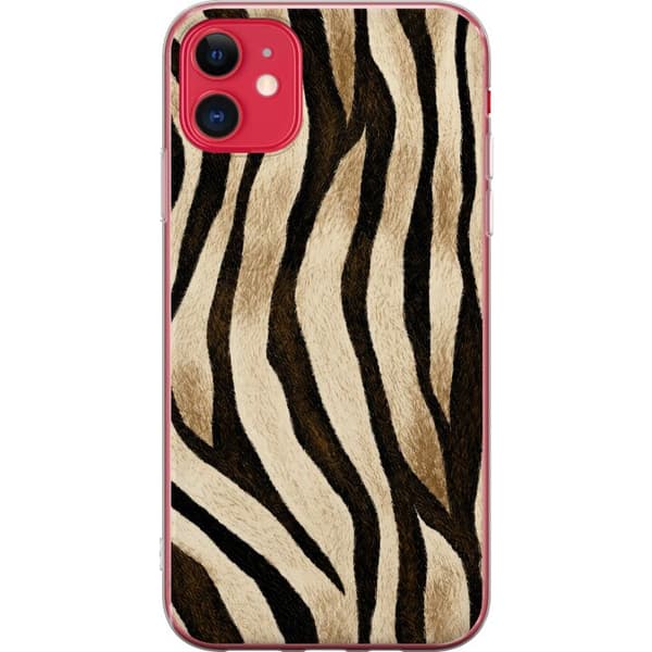 Kompatibelt Mobildeksel til Apple iPhone 11 Savannestriper beige