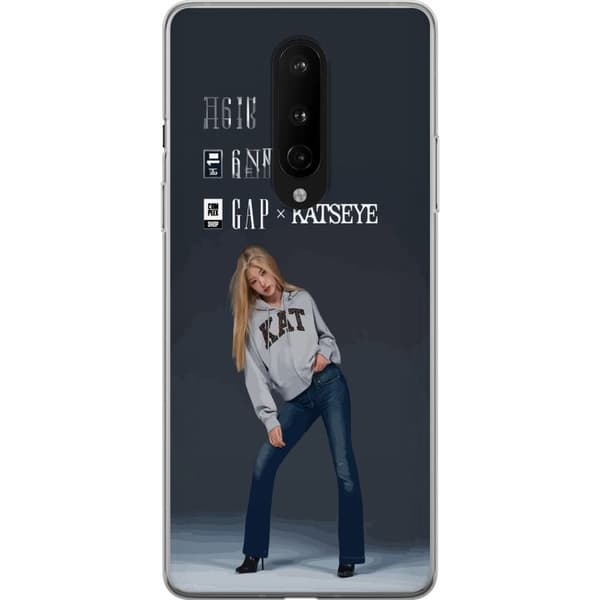Kompatibelt Mobilskal till OnePlus 8 KATSEYE blond modebild grå