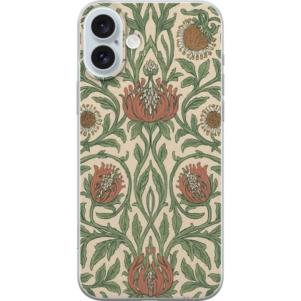 Apple iPhone 16 Plus Läpinäkyvä kuori Petali Yksityiskohdat