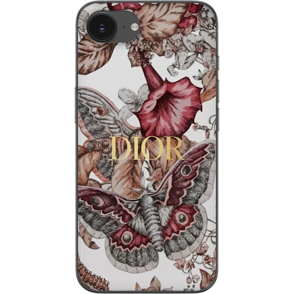 Apple iPhone 16e Gjennomsiktig deksel Blomster D I O R