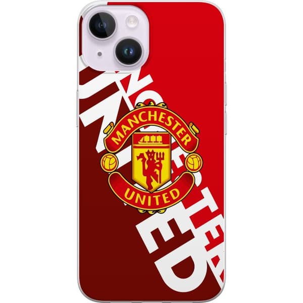 Kompatibelt Mobildeksel til Apple iPhone 14 Manchester United