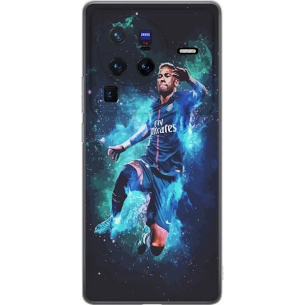 vivo X80 Pro Gennemsigtig cover Neymar