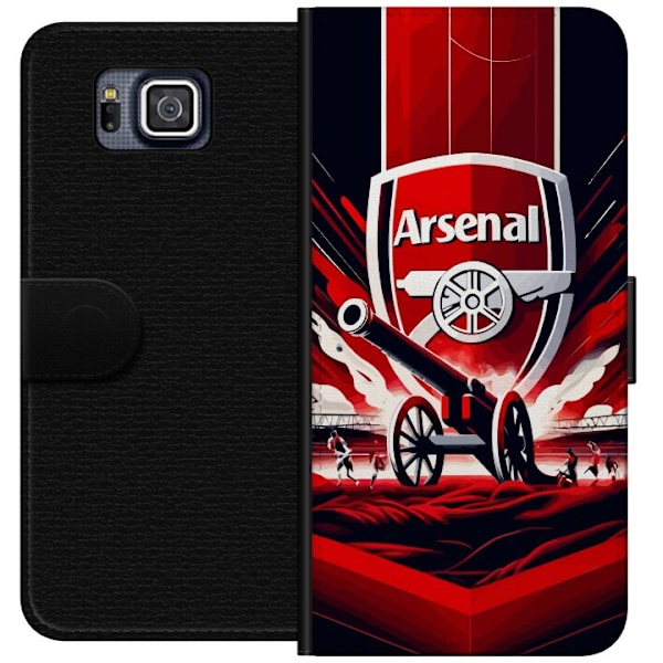 Samsung Galaxy Alpha Plånboksfodral Arsenal