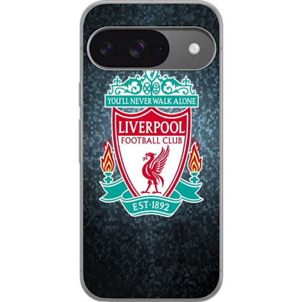 Google Pixel 9 Pro Gjennomsiktig deksel Liverpool Football Clu