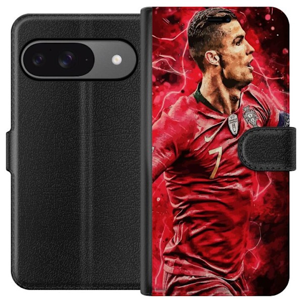 Google Pixel 9 Lommeboketui Cristiano Ronaldo