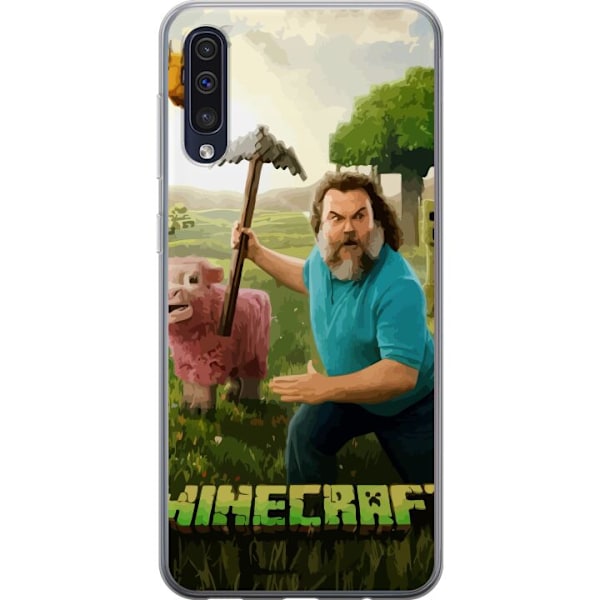 Samsung Galaxy A50 Läpinäkyvä kuori A Minecraft Movie
