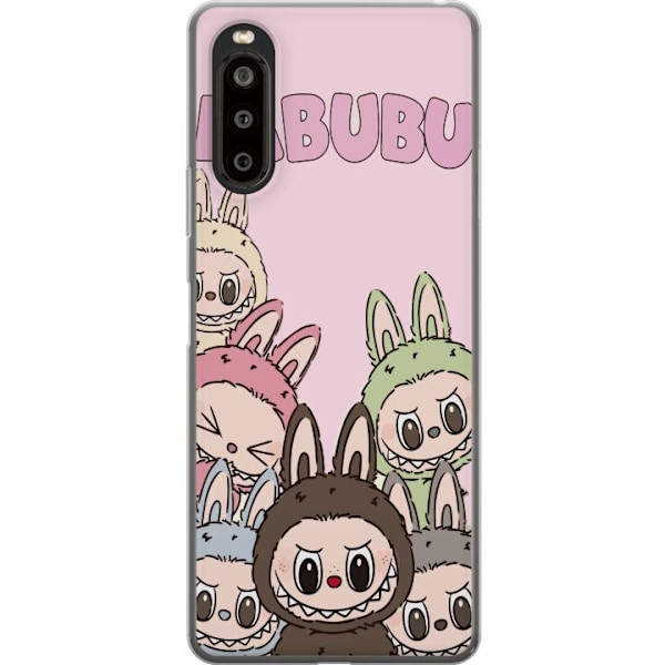 Sony Xperia 10 II Gennemsigtig cover Labubu Classics