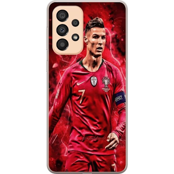 Samsung Galaxy A33 5G Läpinäkyvä kuori Ronaldon Taidot - CR