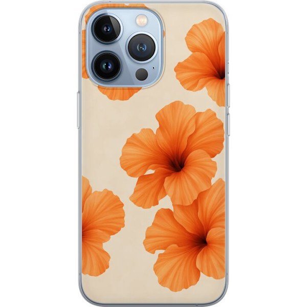 Apple iPhone 13 Pro Läpinäkyvä kuori Papaya Punch