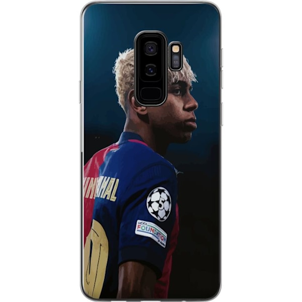 Samsung Galaxy S9+ Läpinäkyvä kuori Lamine Yamal - Barcelon