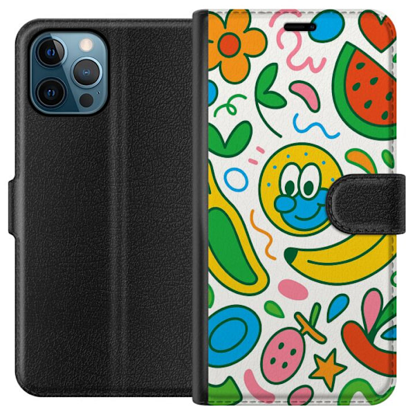Apple iPhone 12 Pro Max Lommeboketui Sommerfuglslør