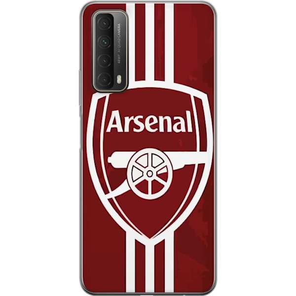 Huawei P smart 2021 Genomskinligt Skal Arsenal