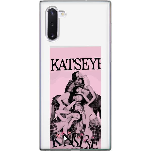 Kompatibelt Mobilskal till Samsung Galaxy Note10 kattöga rosa