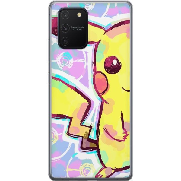 Samsung Galaxy S10 Lite Gennemsigtig cover Pikachu 3D