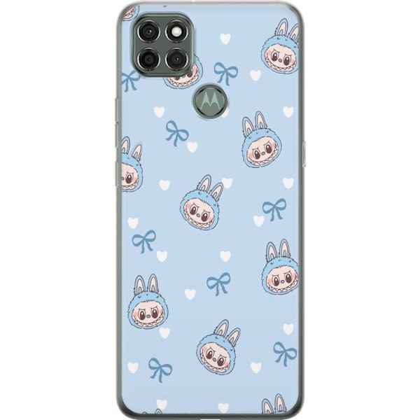 Motorola Moto G9 Power Läpinäkyvä kuori Labubu Tuli Henki