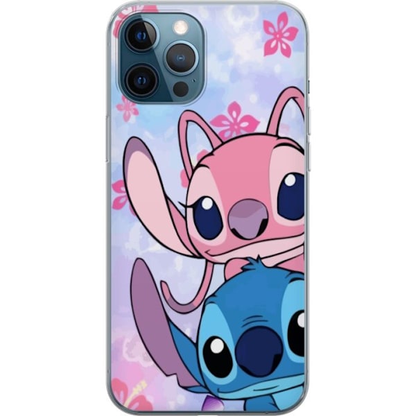 Apple iPhone 12 Pro Läpinäkyvä kuori Stitch & Angel