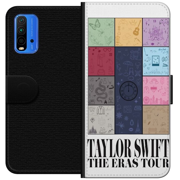 Xiaomi Redmi Note 9 4G Lommeboketui Taylor Swift Farger