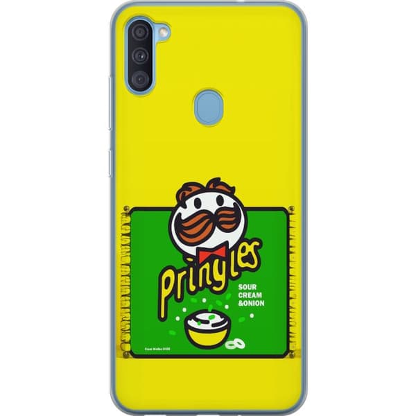 Kompatibelt Mobildeksel til Samsung Galaxy A11 Pringles gul