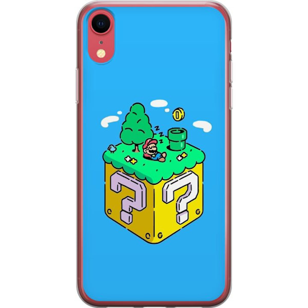 Apple iPhone XR Läpinäkyvä kuori Mario