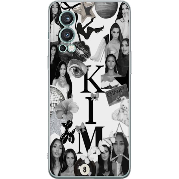 OnePlus Nord 2 5G Genomskinligt Skal Kim Kardashian – Aesthetic Look 2025