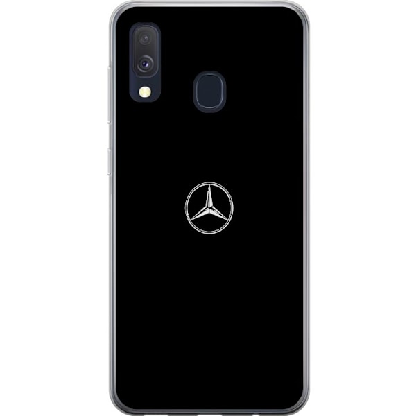 Samsung Galaxy A40 Läpinäkyvä kuori Mercedes-Benz