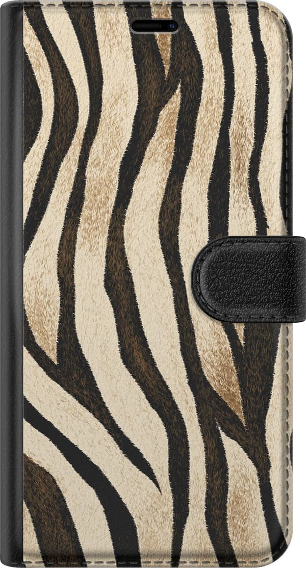 Kompatibelt Lommeboketui til Apple iPhone 11 Pro Beige sandsebra beige