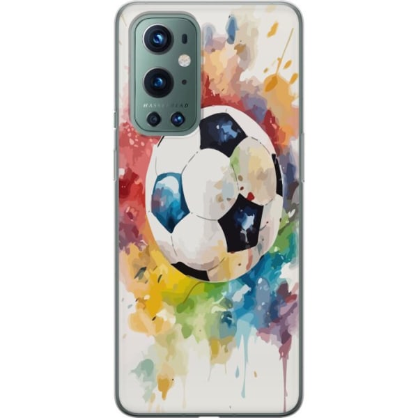 OnePlus 9 Pro Gennemsigtig cover Fodbold