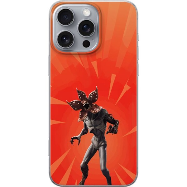 Apple iPhone 16 Pro Max Läpinäkyvä kuori Fortnite - Demogor