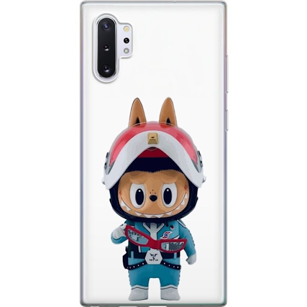 Samsung Galaxy Note10+ Läpinäkyvä kuori How2work Labubu hirviöt x Ultraman Blue -hahmo