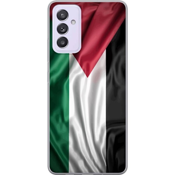 Samsung Galaxy A82 5G Läpinäkyvä kuori Palestiinan lippu