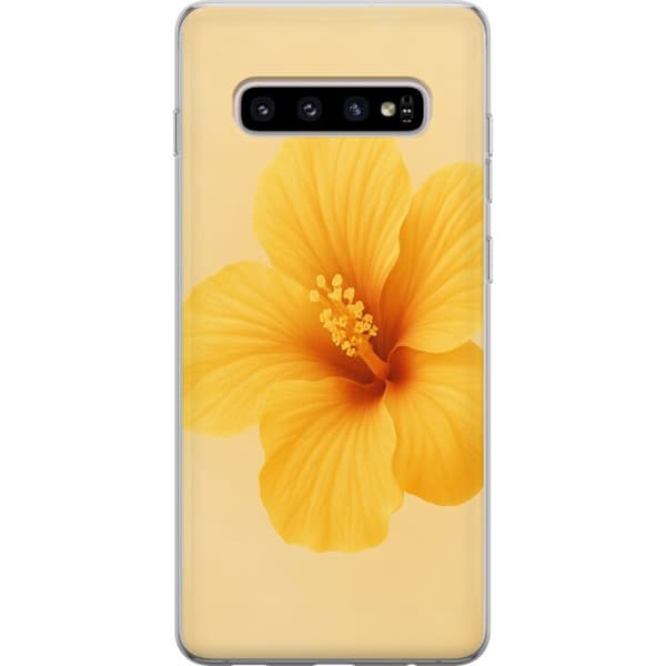 Kompatibelt Mobilskal till Samsung Galaxy S10+ Lemon Zing