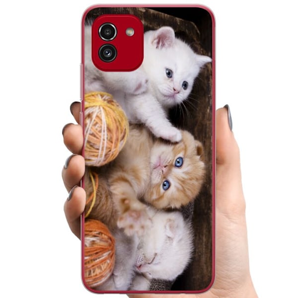 Samsung Galaxy A03 TPU Mobilcover Katte