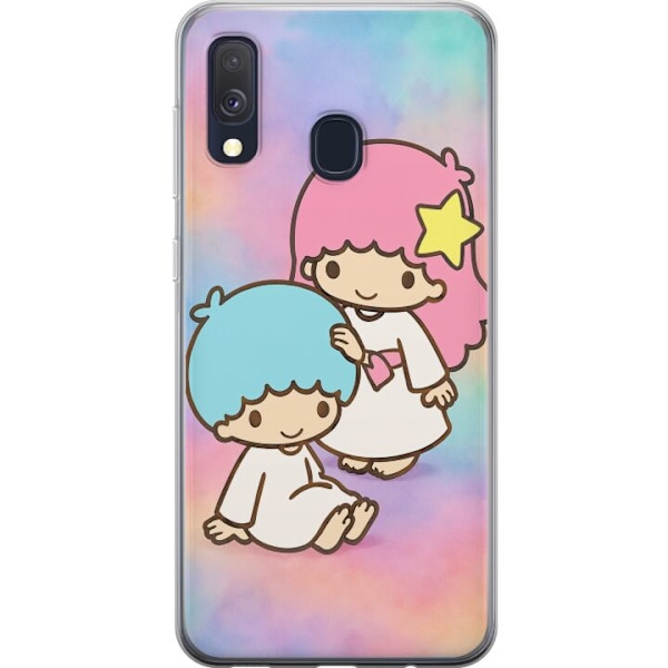 Samsung Galaxy A40 Läpinäkyvä kuori Kawaii Sanrio Kiki Lola