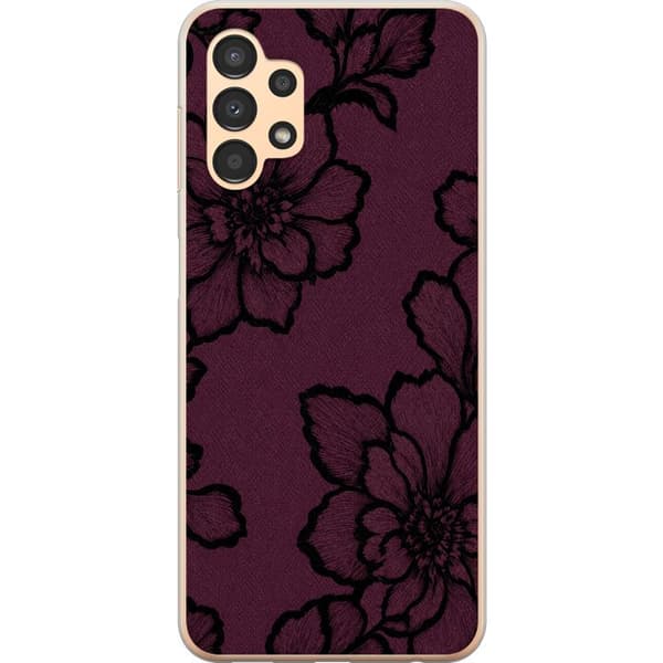 Kompatibel Mobilcover til Samsung Galaxy A13 Brombærblomst lilla