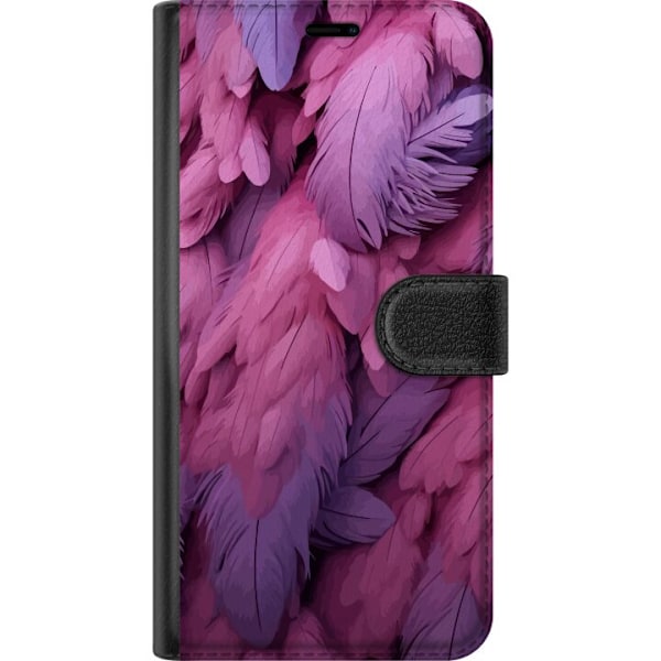 Huawei P30 lite Plånboksfodral Fjädrar