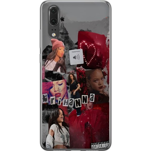 Huawei P20 Gjennomsiktig deksel Rihanna – Iconic Fashion Mom